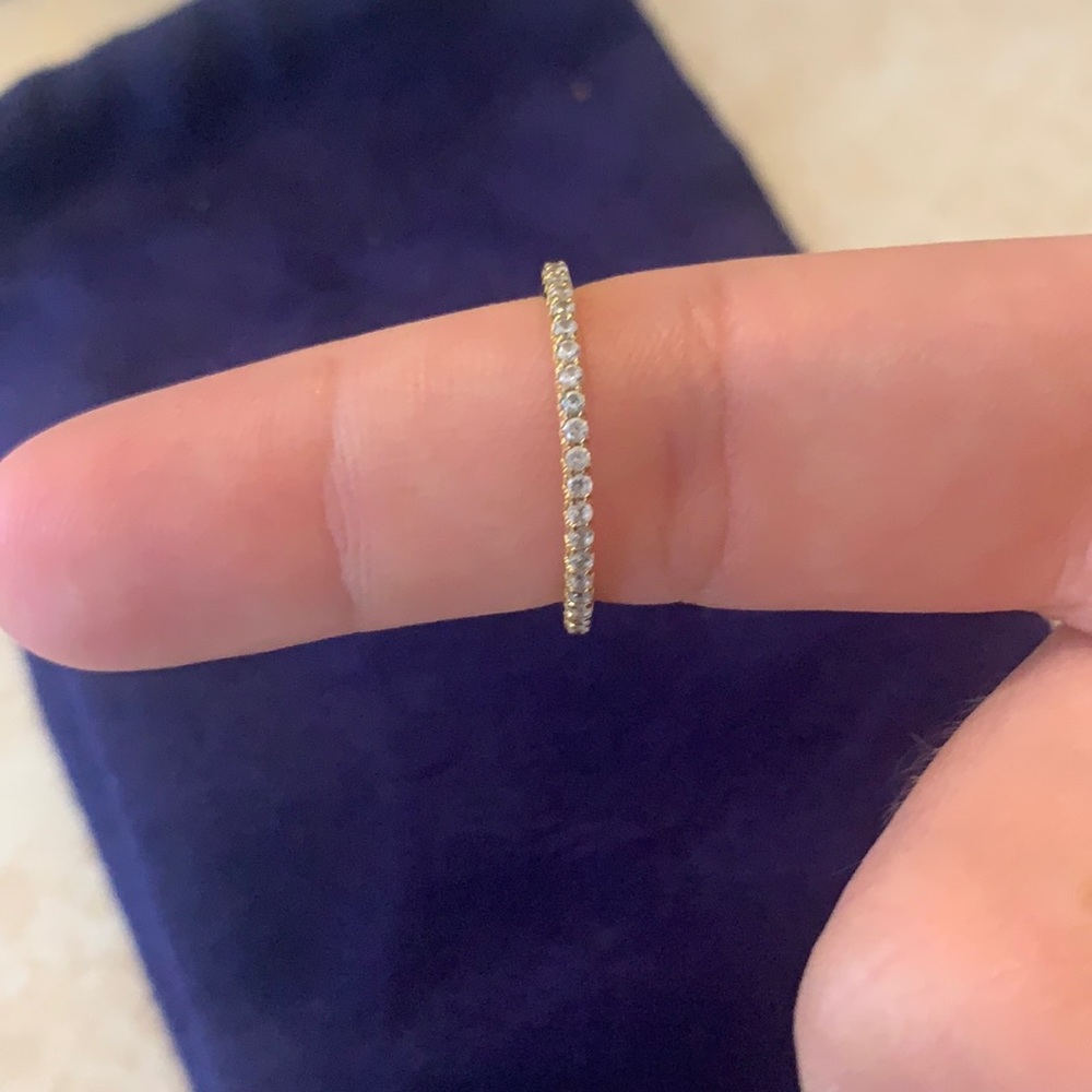 Gold simple ring